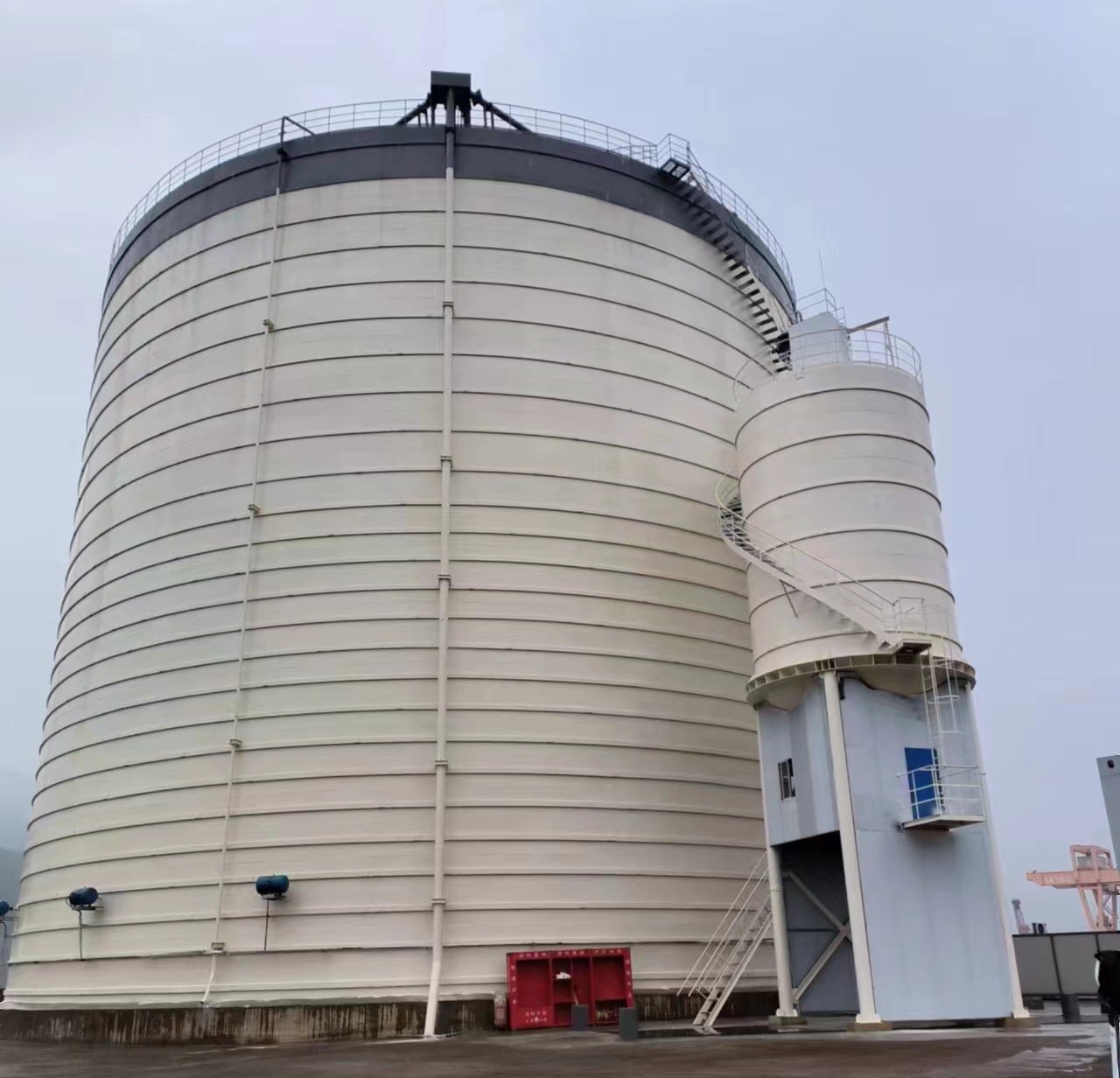 灌云10万吨水泥钢板库