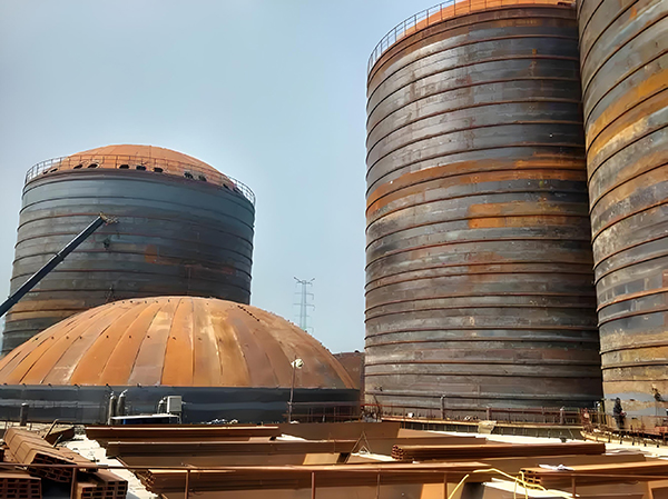 灌云焦粉钢板仓